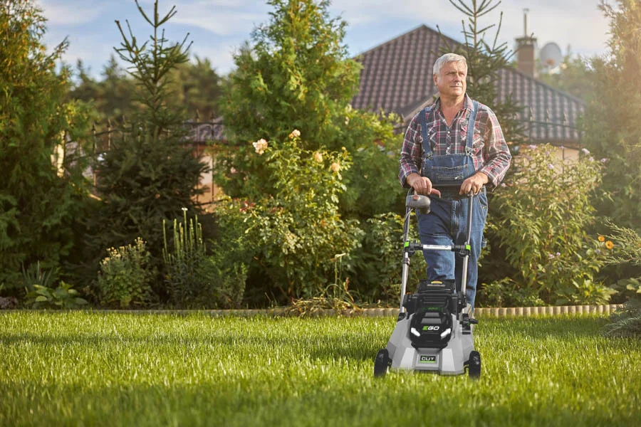 lowes electric push mower